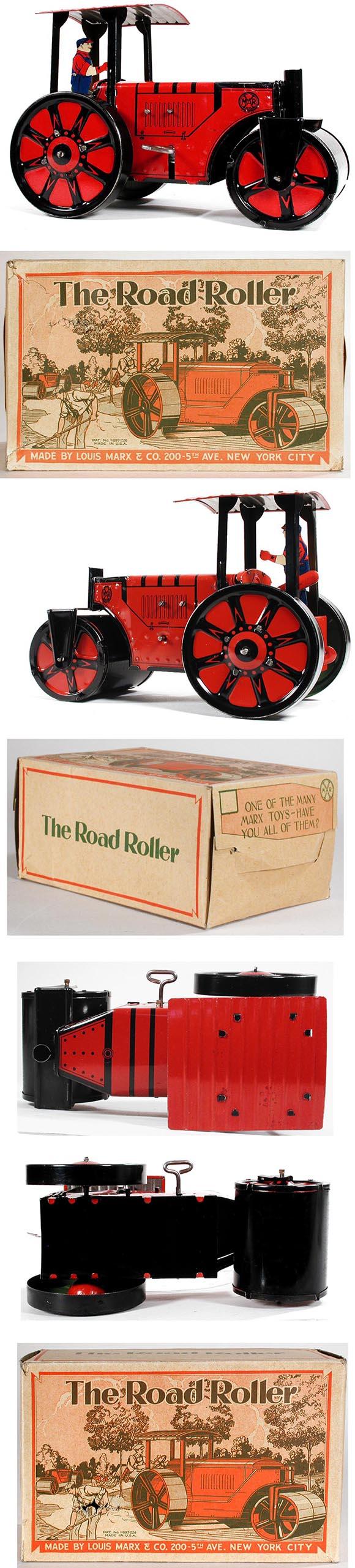 1931 Marx, The Road Roller in Original Box